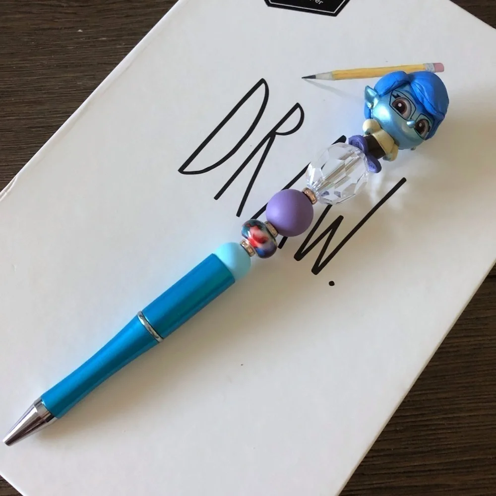 Disney Doorables: Onward: Laurel Lightfoot handmade beaded pen